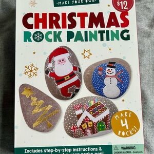 Curious craft Christmas Rock Painting Kit